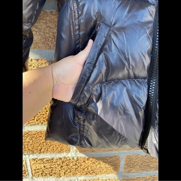 S13 NYC Kylie Down Puffer Gloss jacket small - Picture 6 of 15